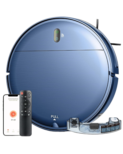 ZCWA Robot Vacuum Cleaner, Robotic Vacuum and Mop Combo Compatible with Alexa